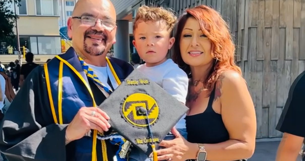 Allan Hancock College graduate continues in his ‘new beginning’