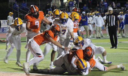 Pirates football suffers home loss in first round of CIF Central Section playoffs 