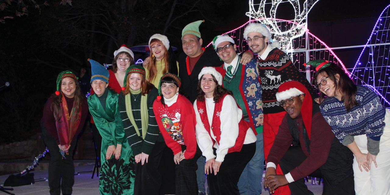 Holiday Lights Festival gives a winter glow to SYV Botanic Garden