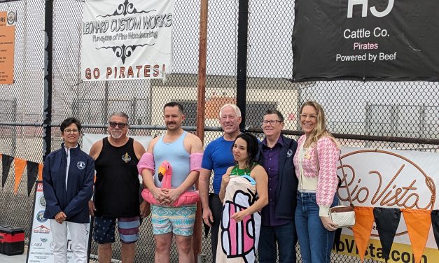 Mayors, councilmembers among those taking early plunge for aquatic center