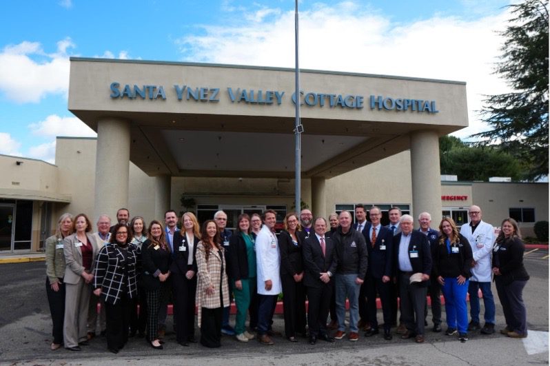 Sen. Schiff Visits Santa Ynez Valley Cottage Hospital, Touts Restoration of Critical Access Status  